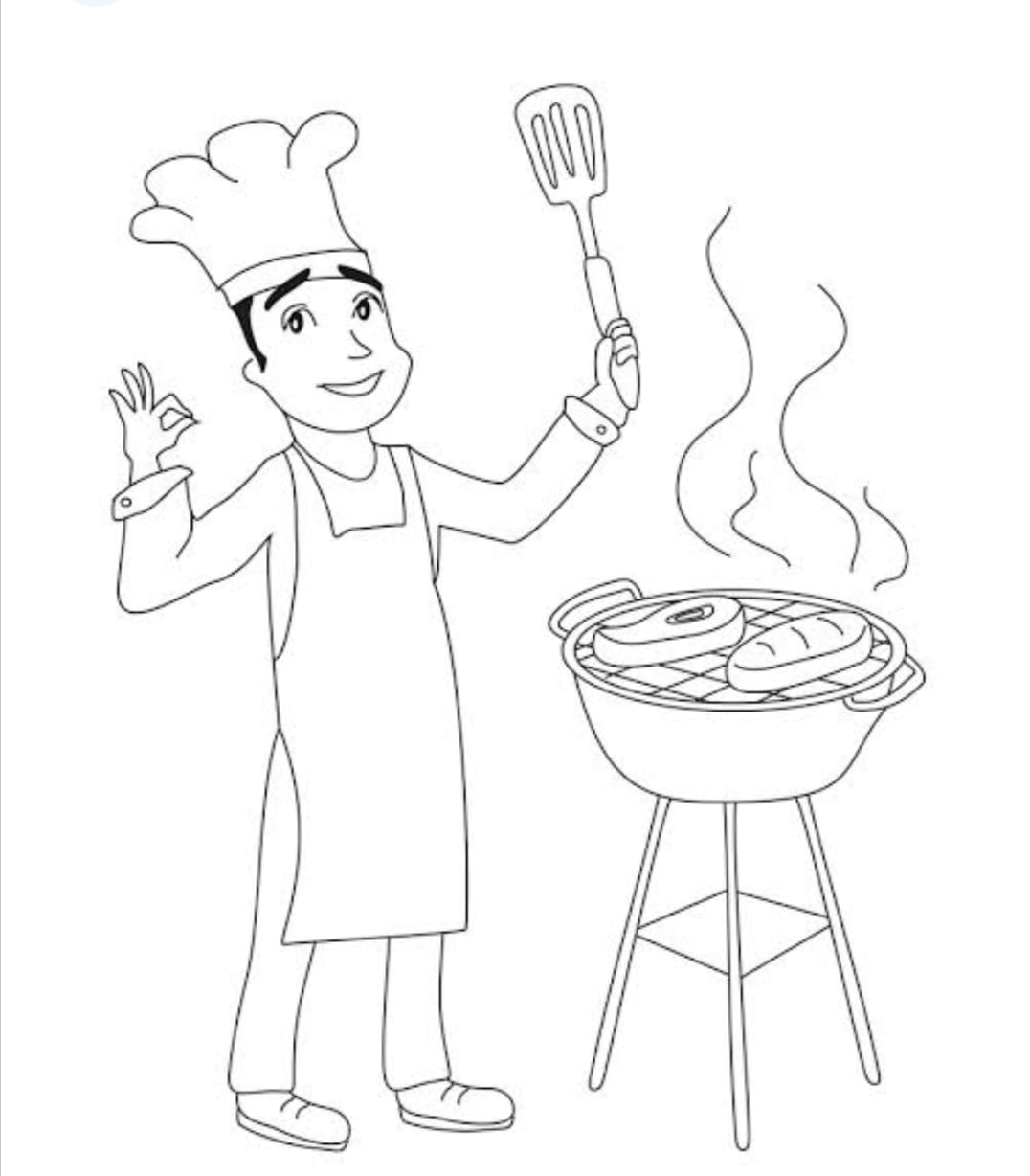 Barbeque area