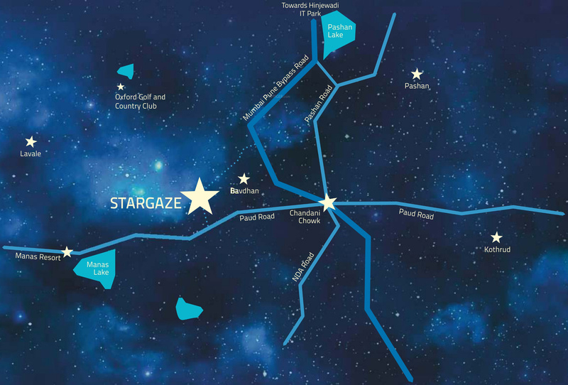 24k Stargaze Location Map