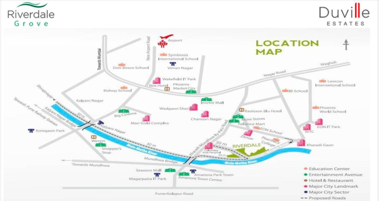 Riverdale Grove Location Map