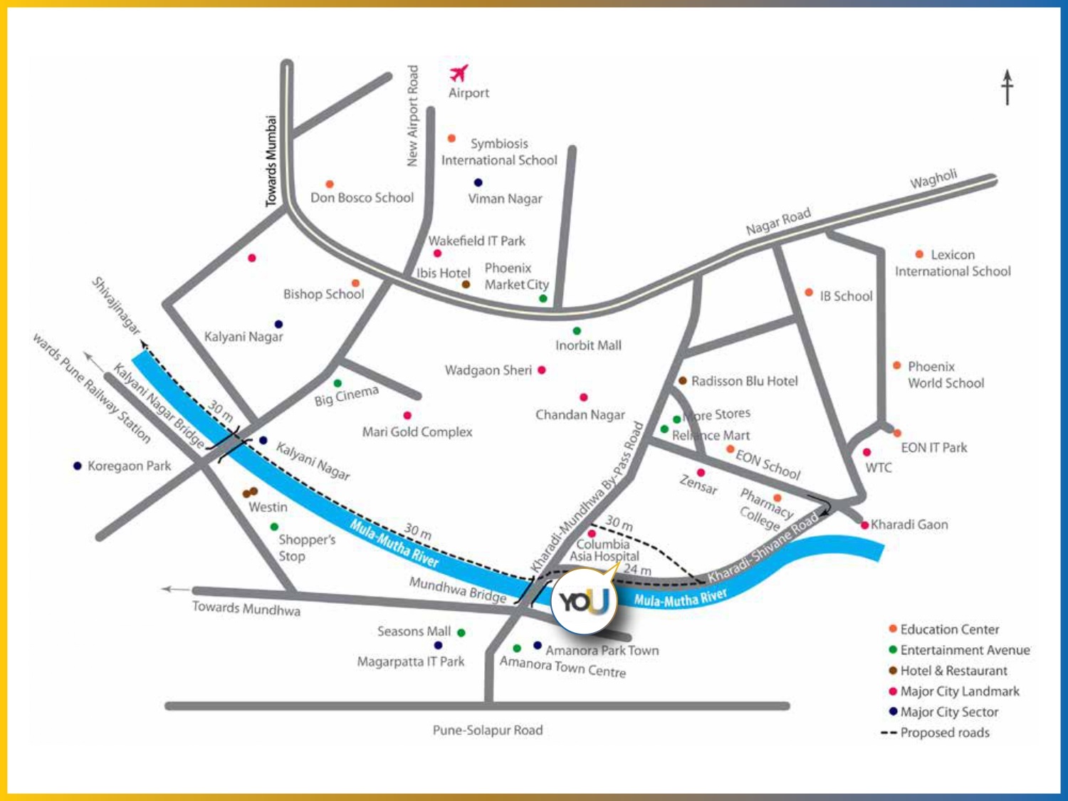 Unique Youtopia Location Map