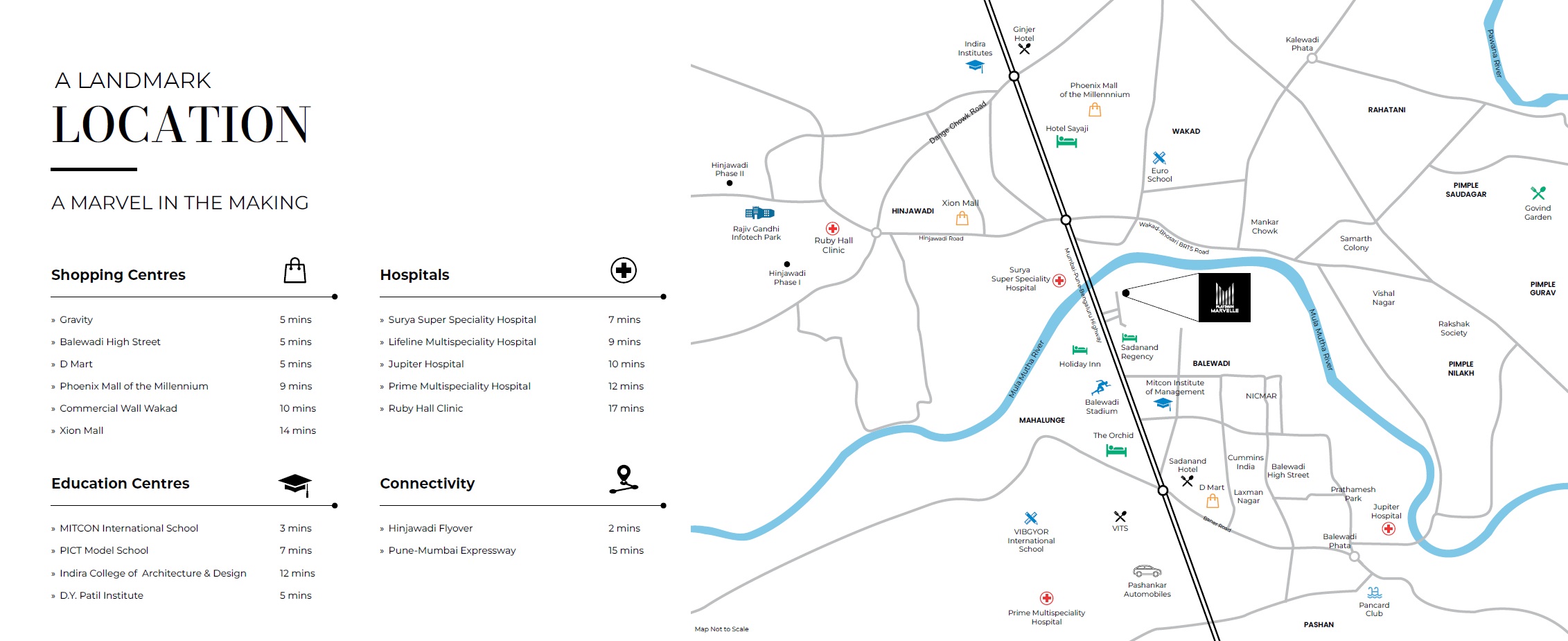 Platinum Marvelle Location Map