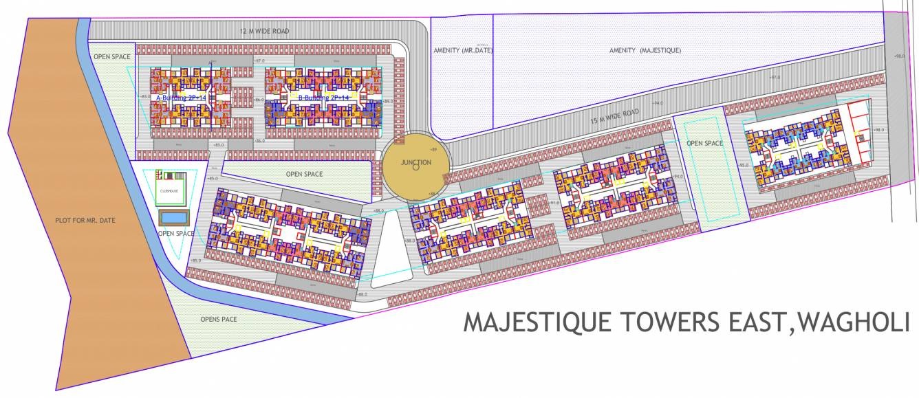 Majestique Towers Master Plan