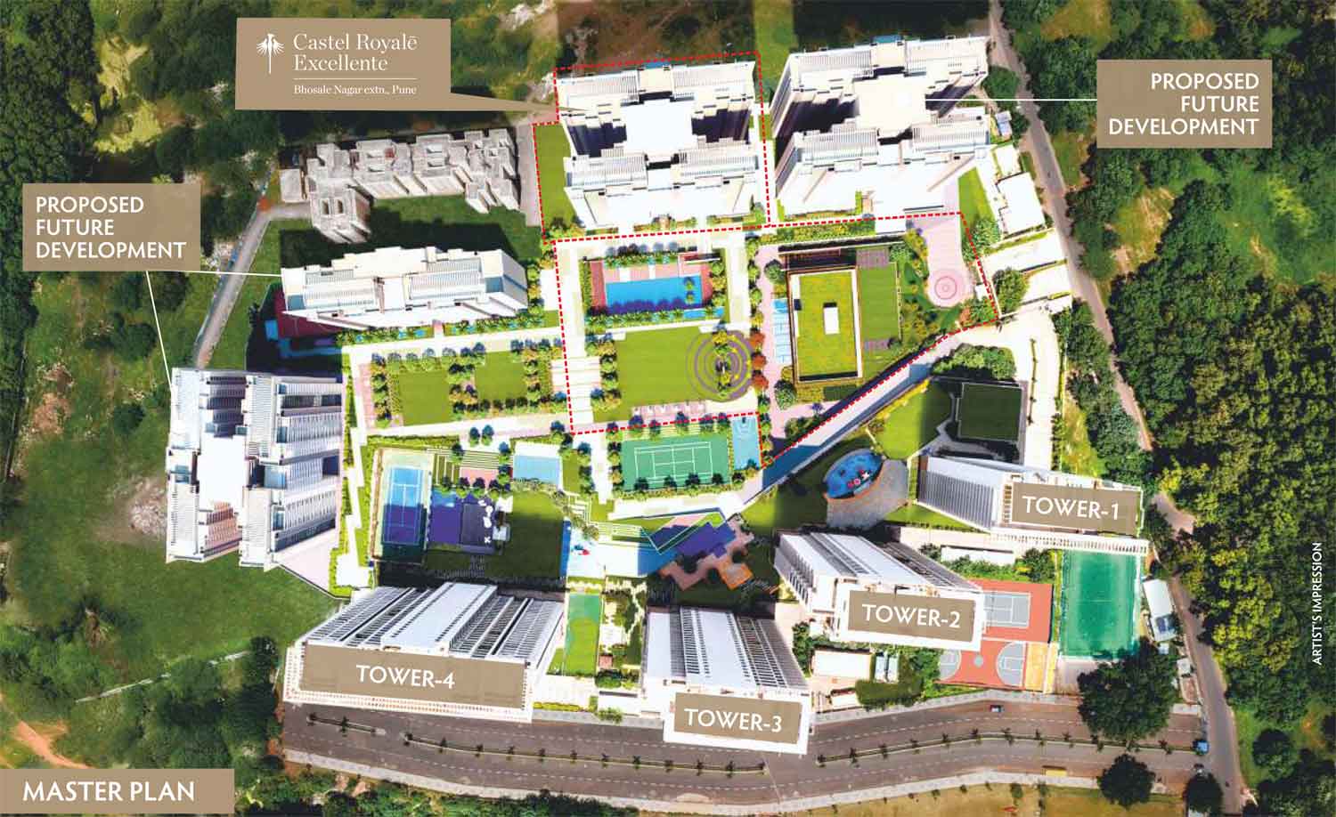 Castel Royale Excellente Master Plan