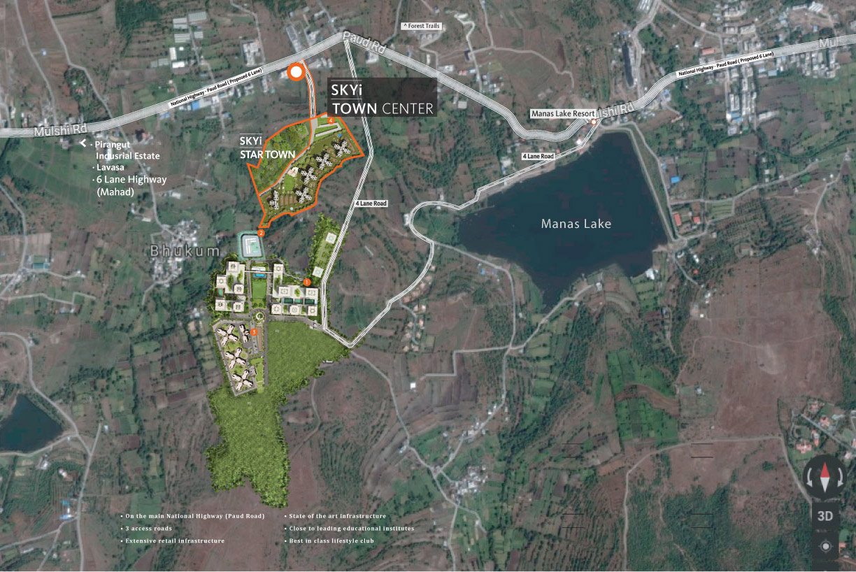 SKYi Star Town Site Plan