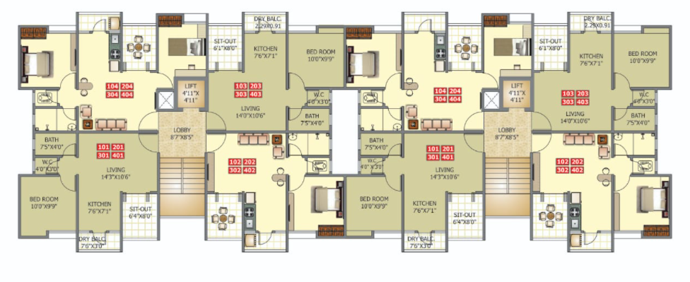 Shubh Nilaya Site Plan