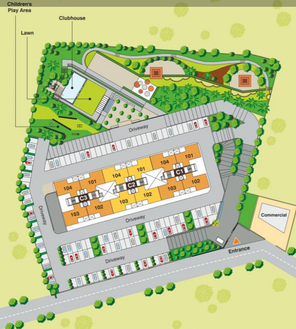 Princetown towers Site Plan